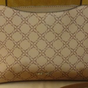 Nine West blush rose handbag with matching wallet..New never used without tags